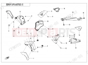 CFMOTO 2023 MOTORCYCLE 700 CL-X (CF700-2A [EU5] ) PLASTICS2 - F04-2
