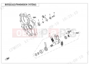 CFMOTO 2023 MOTORCYCLE 700 CL-X (CF700-2A [EU5] ) TRANSMISSION SYSTEM(3) - E06-3-V2