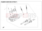 CFMOTO 2023 MOTORCYCLE 700 CL-X (CF700-2A [EU5] ) CYLINDER HEAD SYSTEM KIT - E21