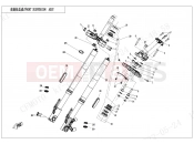 CFMOTO 700 CL-X (CF700-2C [EU5] ) FRONT SUSPENSION - F05