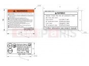 CFMOTO 700 CL-X (CF700-2D [EU5] ) WARNING DECAL KITS - F19-3