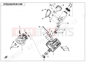 CFMOTO 700 CL-X (CF700-2D [EU5] ) MUFFLER - F02