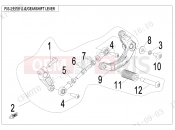 CFMOTO 700 CL-X (CF700-2D [EU5] ) GEARSHIFT LEVER - F03-2