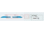 CFMOTO 700 CL-X (CF700-2D [EU5] ) DECAL(Zephyr Blue) - F19-2-A