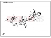 CFMOTO 2025 MOTORCYCLE 700 CL-X (CF700-2DH) MUFFLER - F02