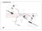 CFMOTO 2025 MOTORCYCLE 700 CL-X (CF700-2DH) STEERING SYSTEM - F10