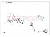 CFMOTO 2025 MOTORCYCLE 700 CL-X (CF700-2DH) TOOLS - F20-V2