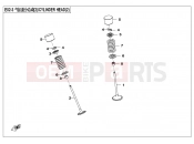 CFMOTO 2025 MOTORCYCLE 700 CL-X (CF700-2DH) CYLINDER HEAD(2) - E02-3