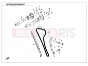 CFMOTO 2025 MOTORCYCLE 700 CL-X (CF700-2DH) CAMSHAFT - E02-5