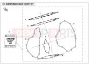 CFMOTO 2025 MOTORCYCLE 700 CL-X (CF700-2DH) ENGINE GASKET SET - E18