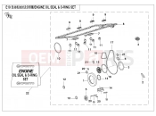 CFMOTO 2025 MOTORCYCLE 700 CL-X (CF700-2DH) ENGINE OIL SEAL @^ O-RING SET - E19