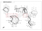 CFMOTO 700 MT (CF700-9AH) PLASTICS â£ - F04-04
