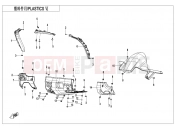 CFMOTO 700 MT (CF700-9AH) PLASTICS â¥ - F04-06
