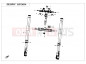 CFMOTO 700 MT (CF700-9AH) FRONT SUSPENSION - F05