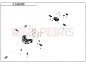 CFMOTO 700 MT (CF700-9AH) LIGHTS - F16