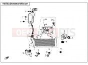 CFMOTO 700 MT (CF700-9AH) COOLING SYSTEM - F18