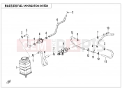 CFMOTO 700 MT (CF700-9AH) FUEL VAPORIZATION SYSTEM - F36