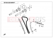 CFMOTO 700 MT (CF700-9AH) CAMSHAFT - E02-5