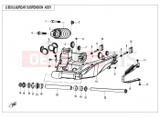 CFMOTO 700 MT (CF700-9AH) REAR SUSPENSION - F06