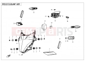CFMOTO 700 MT (CF700-9F [EU5] ) LIGHTS - F16