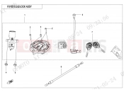 CFMOTO 2022 MOTORCYCLE 800 MT (CF800-5 [EU5] ) LOCK KIT - F01