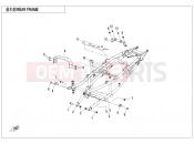 CFMOTO 2022 MOTORCYCLE 800 MT (CF800-5 [EU5] ) REAR FRAME - F03-3