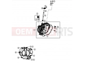 CFMOTO 2022 MOTORCYCLE 800 MT (CF800-5 [EU5] ) CLUTCH COVER - E01-2