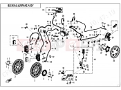 CFMOTO 2023 MOTORCYCLE 800 MT (CF800-5 [EU5] ) BRAKE SYSTEM - F08
