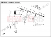 CFMOTO 800 MT (CF800-5 EXPLORE [EU5] ) SIDE STAND@^MIDDLE SUPPORTER - F03-4