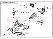 CFMOTO 800 MT (CF800-5 EXPLORE [EU5] ) PLASTICS2(EXPLORE EDITION) - F04-2
