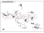 CFMOTO 800 MT (CF800-5 EXPLORE [EU5] ) STEERING SYSTEM(EXPLORE EDITION) - F10-C