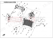 CFMOTO 800 MT (CF800-5 EXPLORE [EU5] ) COOLING SYSTEM - F18
