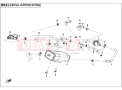 CFMOTO 800 MT (CF800-5 EXPLORE [EU5] ) FUEL VAPORIZATION SYSTEM - F36