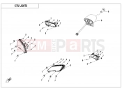 CFMOTO CFORCE 1000 (CF1000ATR) LIGHTS - F16-V1