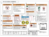 CFMOTO CFORCE 1000 (CF1000ATR) DECAL WARNING - F19-2-V2