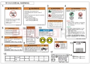 CFMOTO CFORCE 1000 (CF1000ATR) DECAL WARNING - F19-2-V3