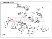 CFMOTO 2021 ATV CFORCE 1000 (CF1000ATR) REAR PLASTICS - F04-4-V2
