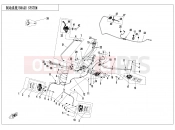 CFMOTO CFORCE 1000 (CF1000ATR) BRAKE SYSTEM-LH,PARKING(WITH FLUID LEVEL SENSOR) - F08-C