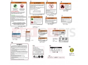 CFMOTO CFORCE 1000 (CF1000ATR) DECAL WARNING(Turkey) - F19-2-B