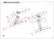 CFMOTO CFORCE 1000 (CF1000ATR-2) FRONT SHOCK ABSORBER(GAS) - F05-2-B