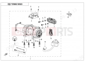CFMOTO CFORCE 1000 (CF1000ATR-2) TOWING WINCH - F15-2-A