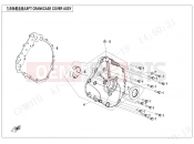 CFMOTO CFORCE 1000 (CF1000ATR-2) LEFT CRANKCASE COVER ASSY - E01-4