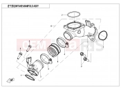 CFMOTO CFORCE 1000 (CF1000ATR-2) INTAKE MANIFOLD ASSY - E02-5-V2