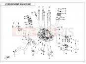 CFMOTO CFORCE 1000 (CF1000ATR-2) CYLINDER HEAD NO.2 ASSY - E02-6