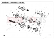 CFMOTO CFORCE 1000 (CF1000ATR-2) TRANSMISSION SYSTEM(1) - E06-1
