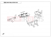 CFMOTO CFORCE 1000 (CF1000ATR-2) HEAT INSULATION PLATE - F02-2-V3