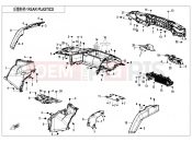 CFMOTO CFORCE 1000 (CF1000ATR-2 [ABS] ) REAR PLASTICS - F04-4-V3