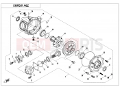 CFMOTO CFORCE 1000 (CF1000ATR-2 [ABS] ) REAR AXLE(NO DIFFERENTIAL) - F33-B