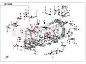 CFMOTO CFORCE 1000 (CF1000ATR-2 [WITHOUT ABS] ) FRAME - F03-V4