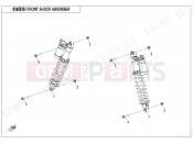 CFMOTO CFORCE 1000 (CF1000ATR-2 [WITHOUT ABS] ) FRONT SHOCK ABSORBER(GAS) - F05-2-A